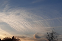 Cirrus fibratus en Maire de Castroponce (18-10-2020)