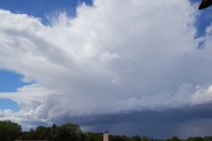 Cumulonimbus capillatus praecipitatio