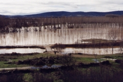 Gran riada del río Órbigo (Fotografía de Mª Jesús garcía)