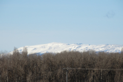Sierra de La Cabrera cubierta de nieve (23-02-2021)
